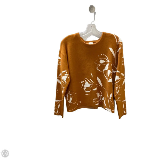 Sweater By Joie In Brown & White, Size: Medium