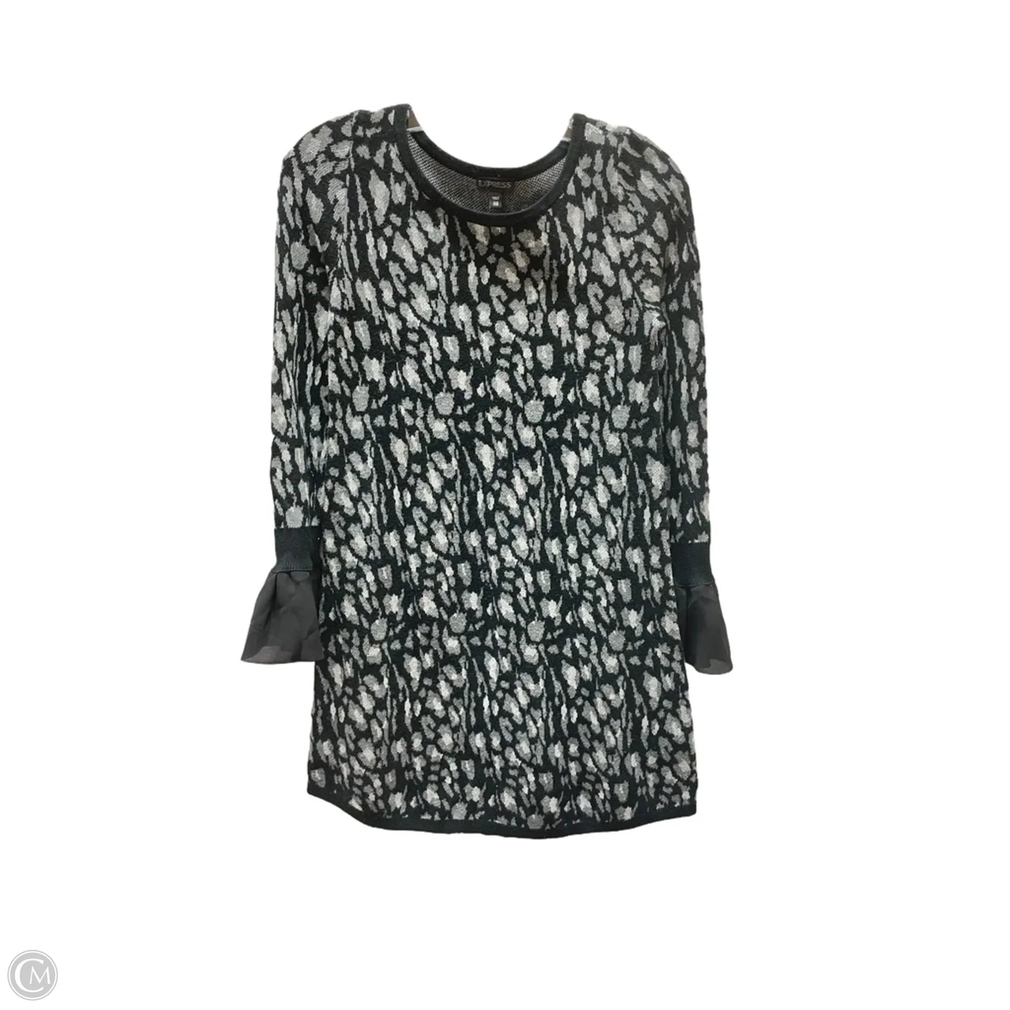Dress Party Short By Express In Animal Print, Size: Xxs