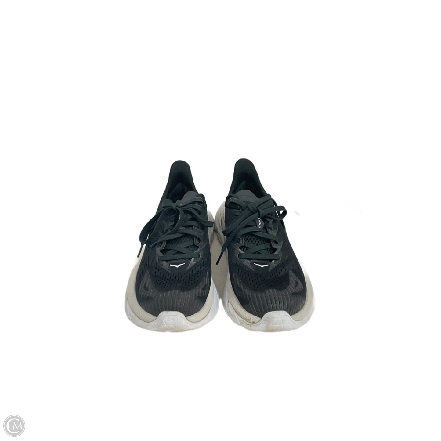 Shoes Sneakers By Hoka as is In Black & White, Size: 6