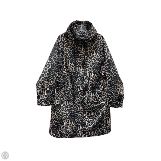 Coat Parka By F&f In Animal Print, Size: L