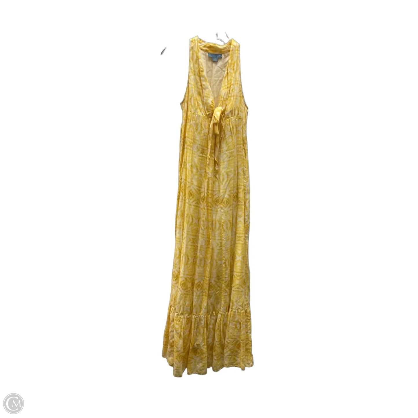 Dress Casual Maxi By Cme In Yellow, Size: 0