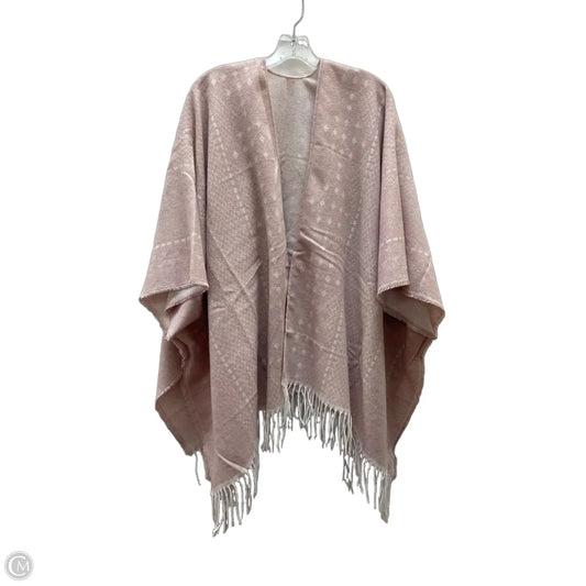 Shawl By Gentle Fawn In Pink & White, Size: Xs