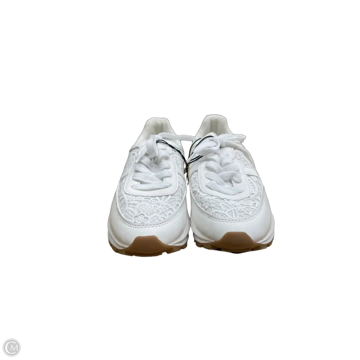 Shoes Sneakers By Popfit In White, Size: 7.5
