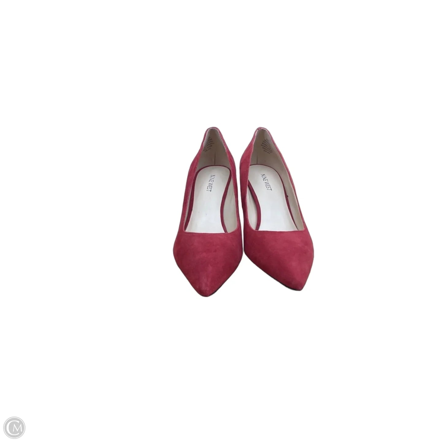 Shoes Heels Kitten By Nine West In Red, Size: 9.5