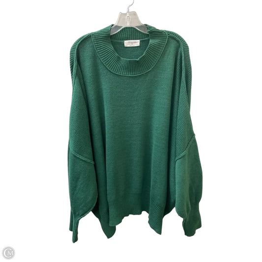 Sweater By Zenana In Green, Size: Xl