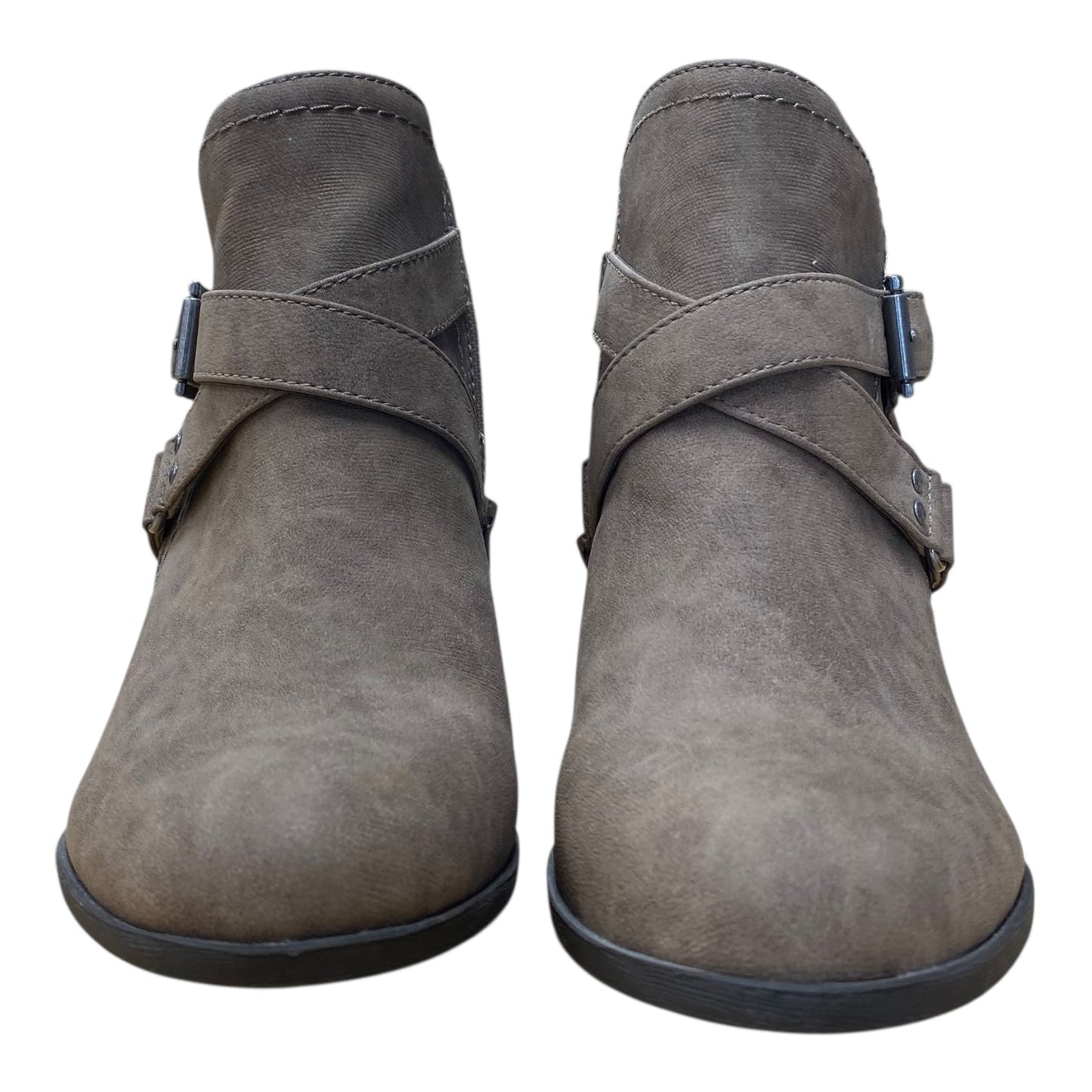 Boots Ankle Heels By Indigo Rd In Tan, Size:7.5