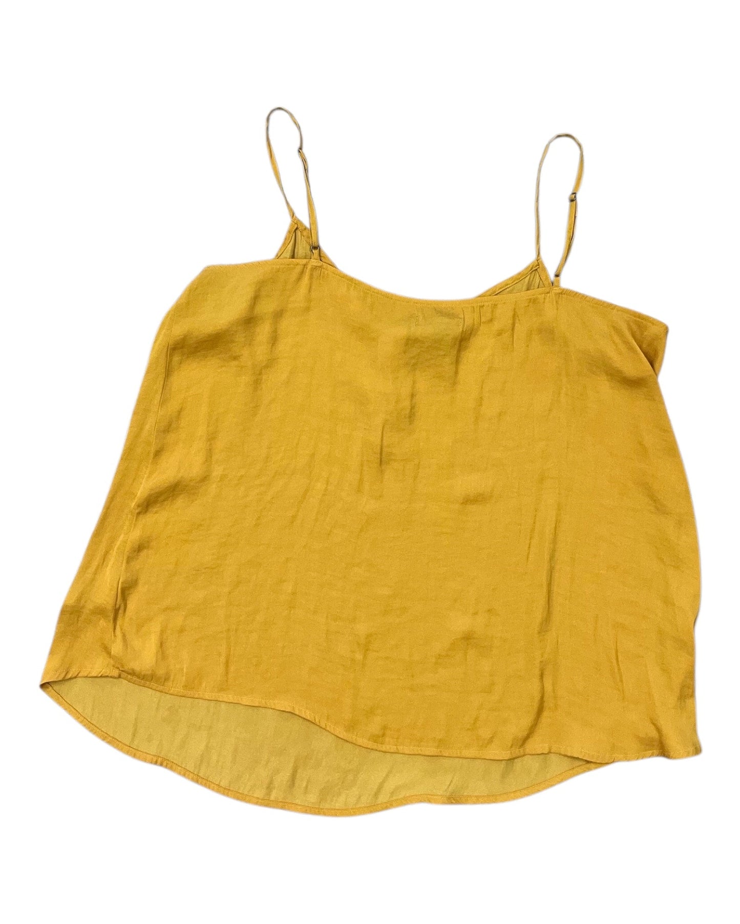 Top Sleeveless By Gap In Yellow, Size:L