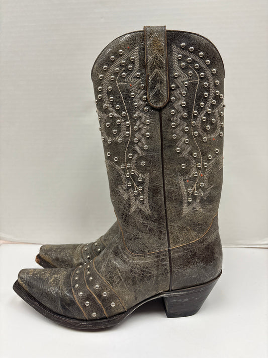 Boots Western By Clothes Mentor In Taupe, Size: 6.5