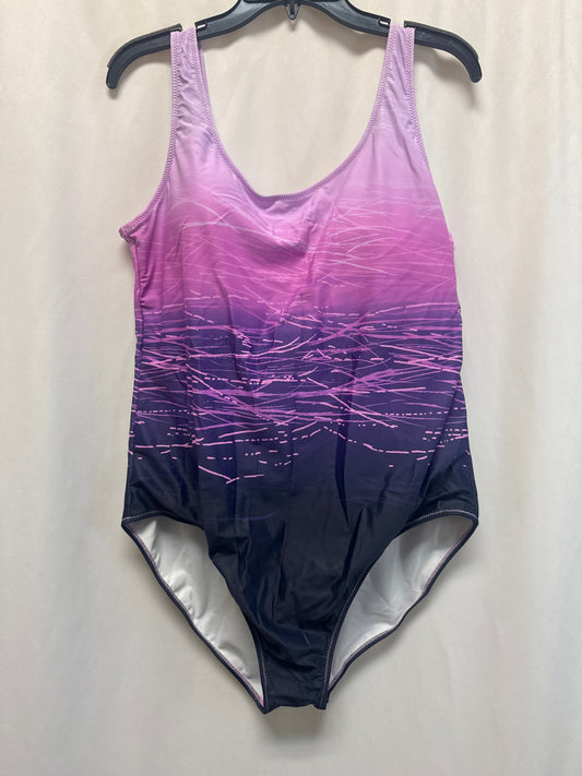 Swimsuit By Clothes Mentor In Pink, Size: 2x