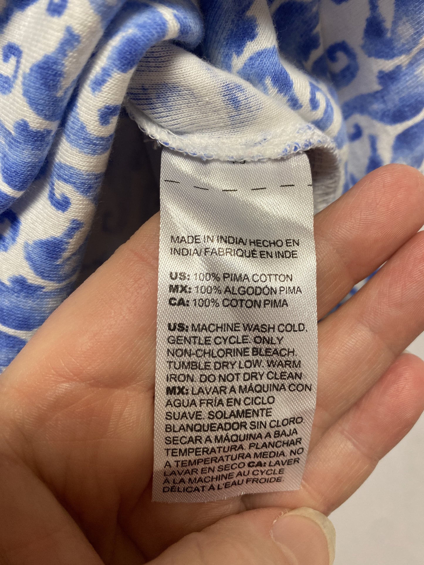 Top Short Sleeve By Chicos  Size: Xxl