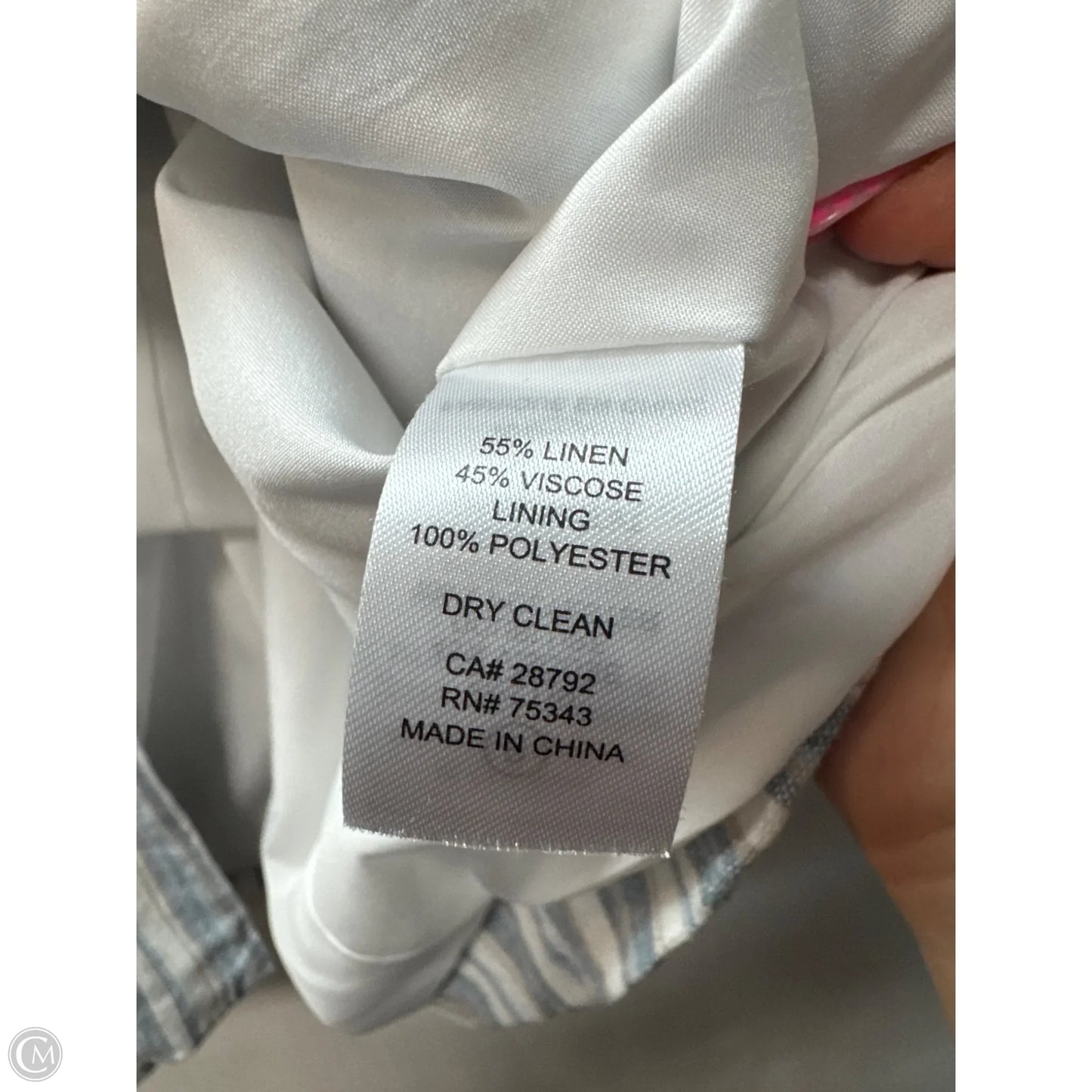Blazer By Rachel Zoe In Blue, Size: L
