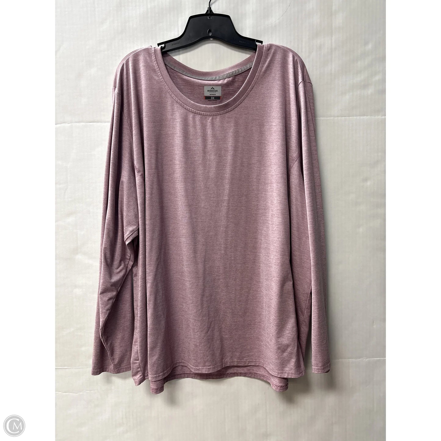 Top Long Sleeve By Clothes Mentor In Pink, Size: 3x