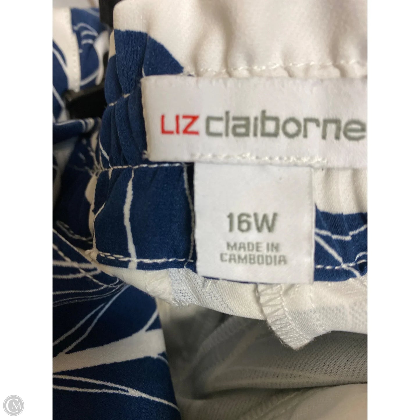Pants Other By Liz Claiborne In Blue, Size: 16