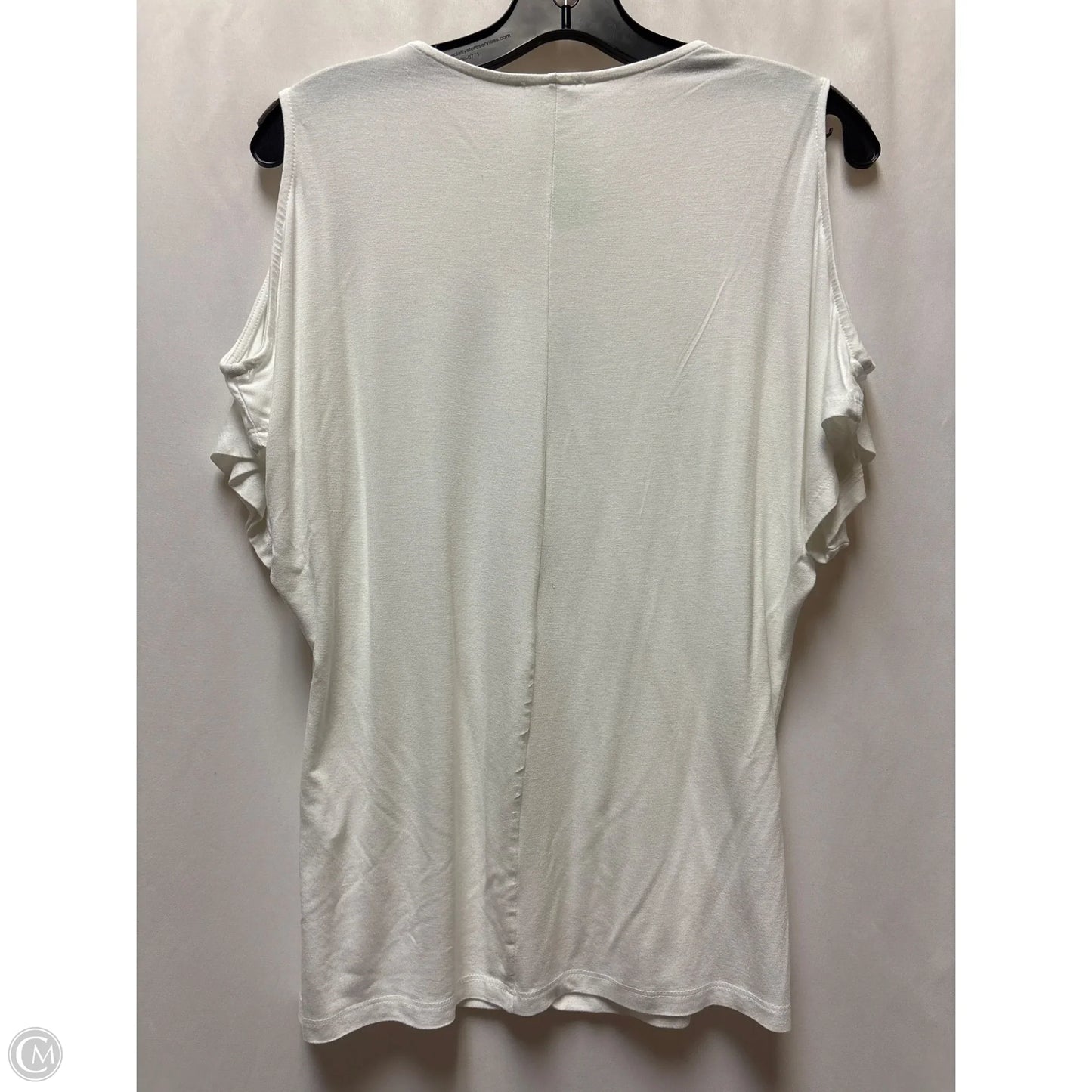 Top Short Sleeve By Venus In White, Size: Xs