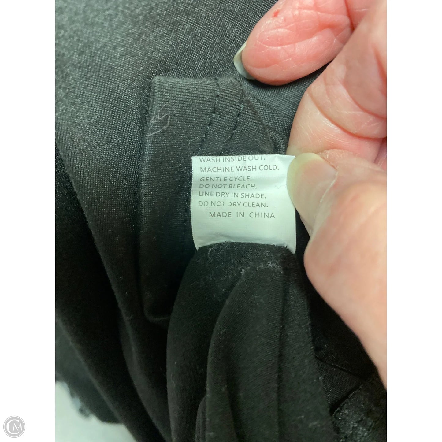 Top Short Sleeve By Clothes Mentor In Black, Size: Xxl