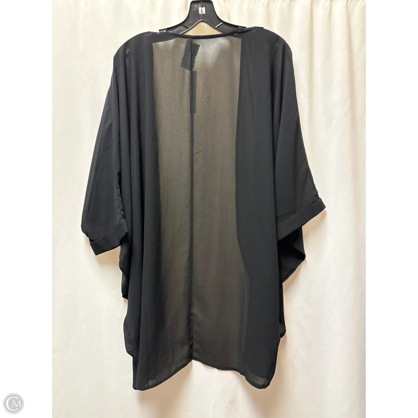 Swimwear Cover-up By Clothes Mentor In Black, Size: L