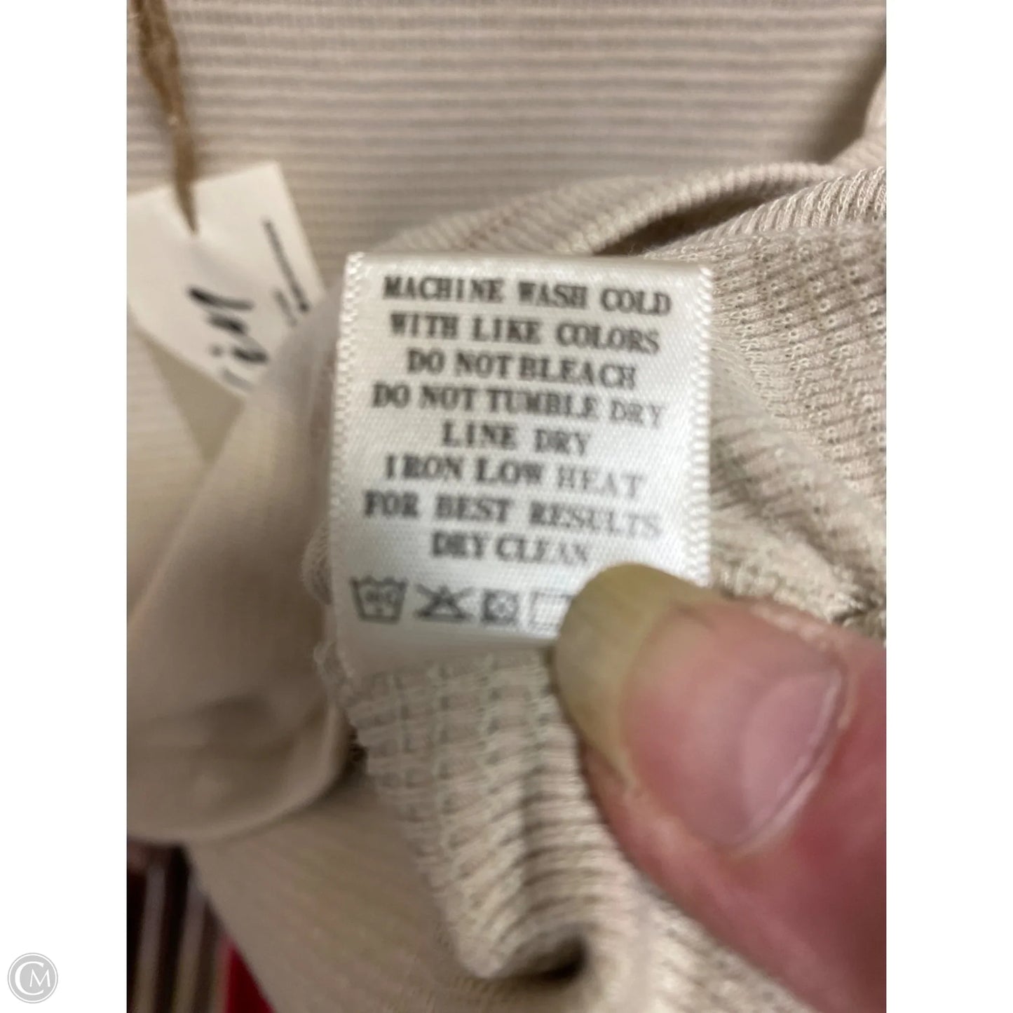 Shorts Set By Clothes Mentor In Beige, Size: S