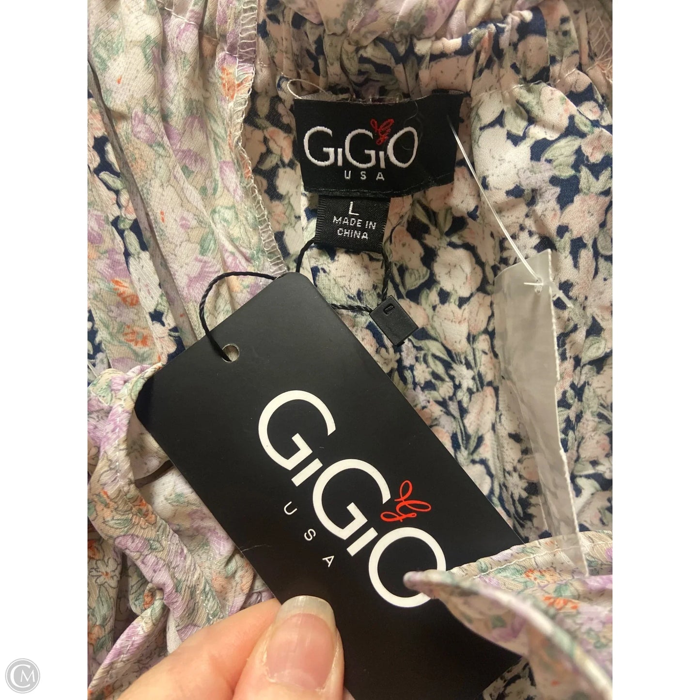 Dress Casual Short By Gigio In Purple, Size: L