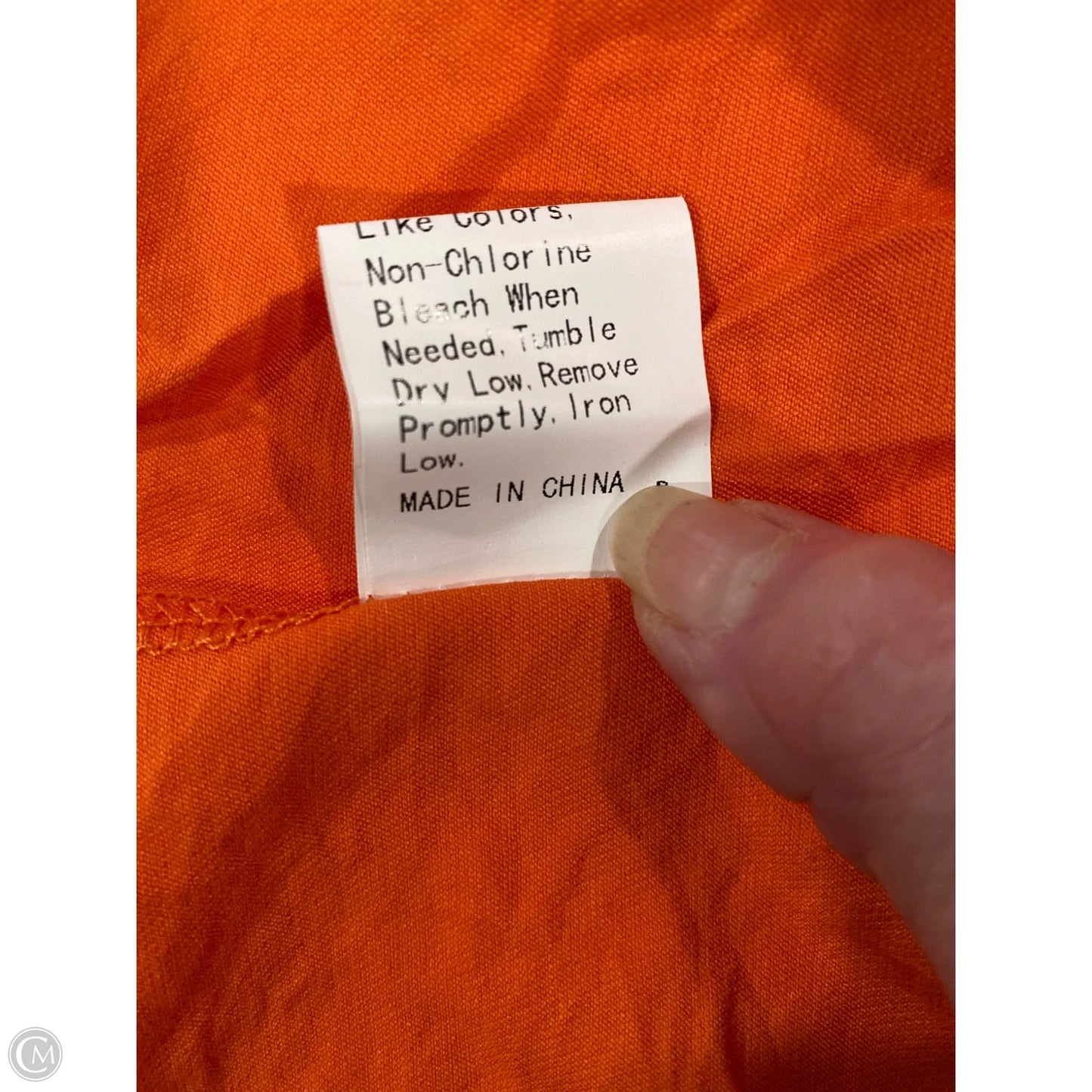 Top Short Sleeve By Clothes Mentor In Coral, Size: Xl