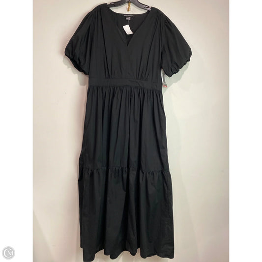 Dress Casual Maxi By French Connection In Black, Size: Xl