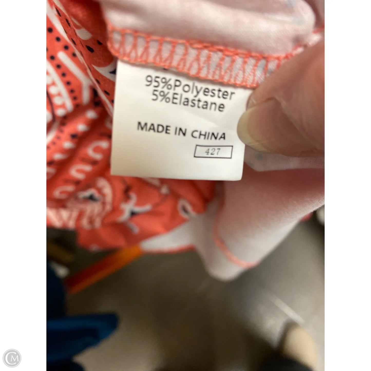 Top Short Sleeve By Clothes Mentor In Peach, Size: S