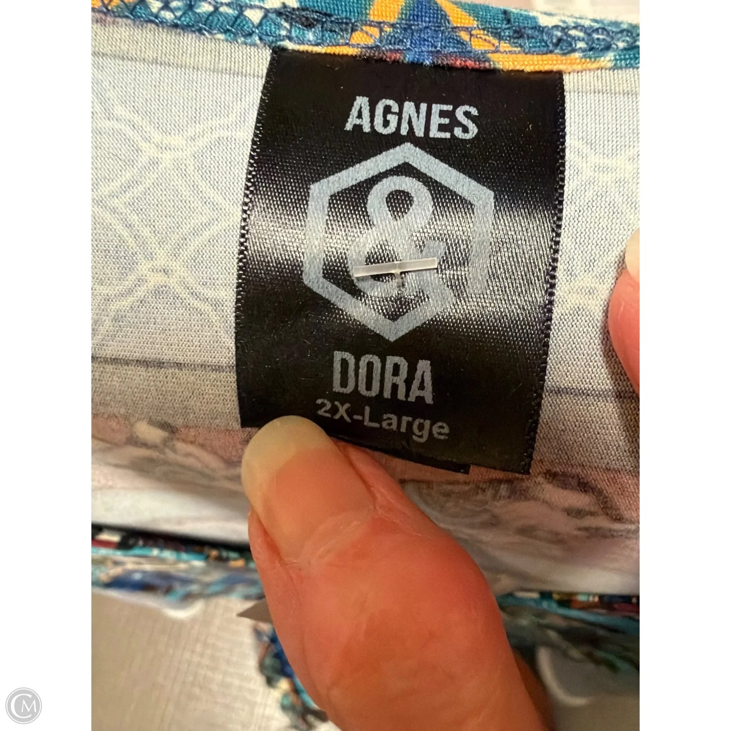 Dress Casual Maxi By Agnes & Dora In Blue, Size: 2x