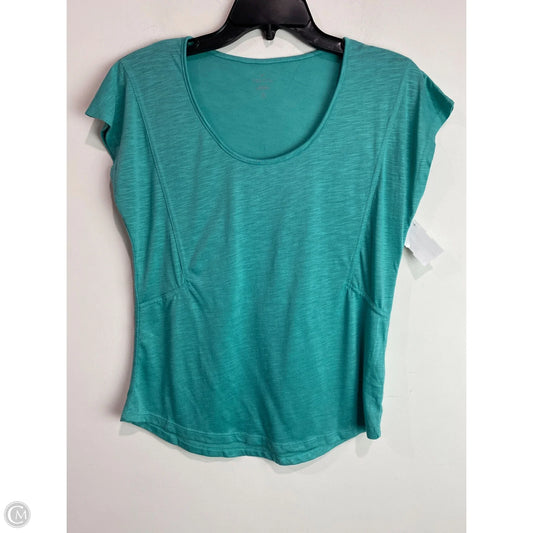Athletic Top Short Sleeve By Clothes Mentor In Green, Size: S