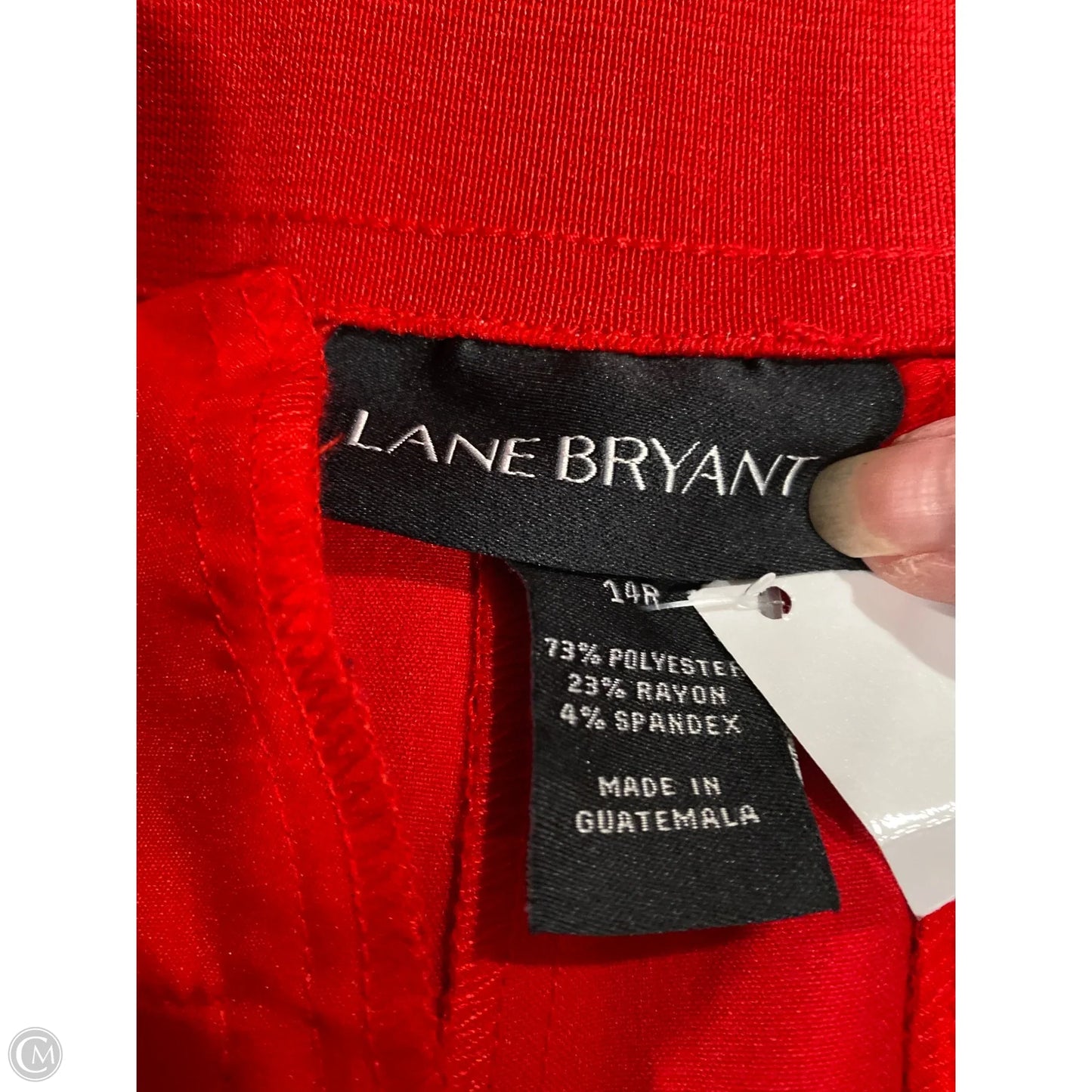 Pants Dress By Clothes Mentor In Red, Size: 14