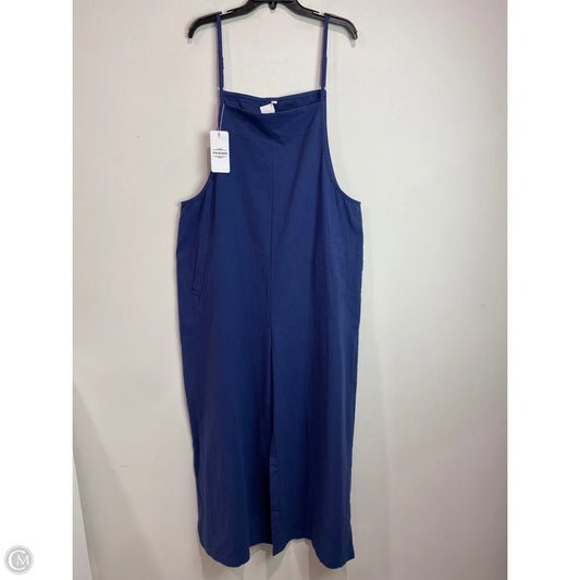 Jumpsuit By Clothes Mentor In Blue, Size: Xl
