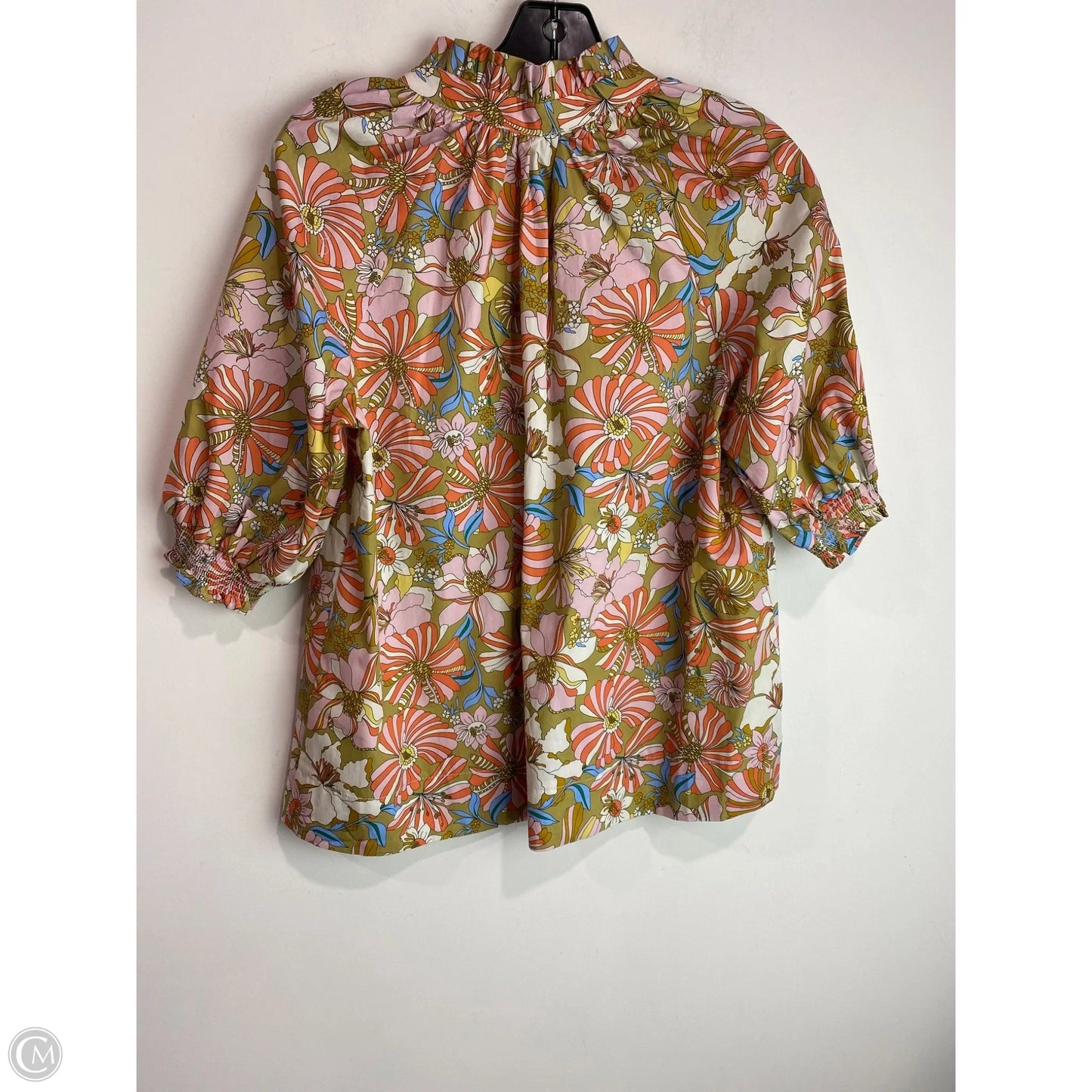 Top Short Sleeve By Clothes Mentor In Orange, Size: S