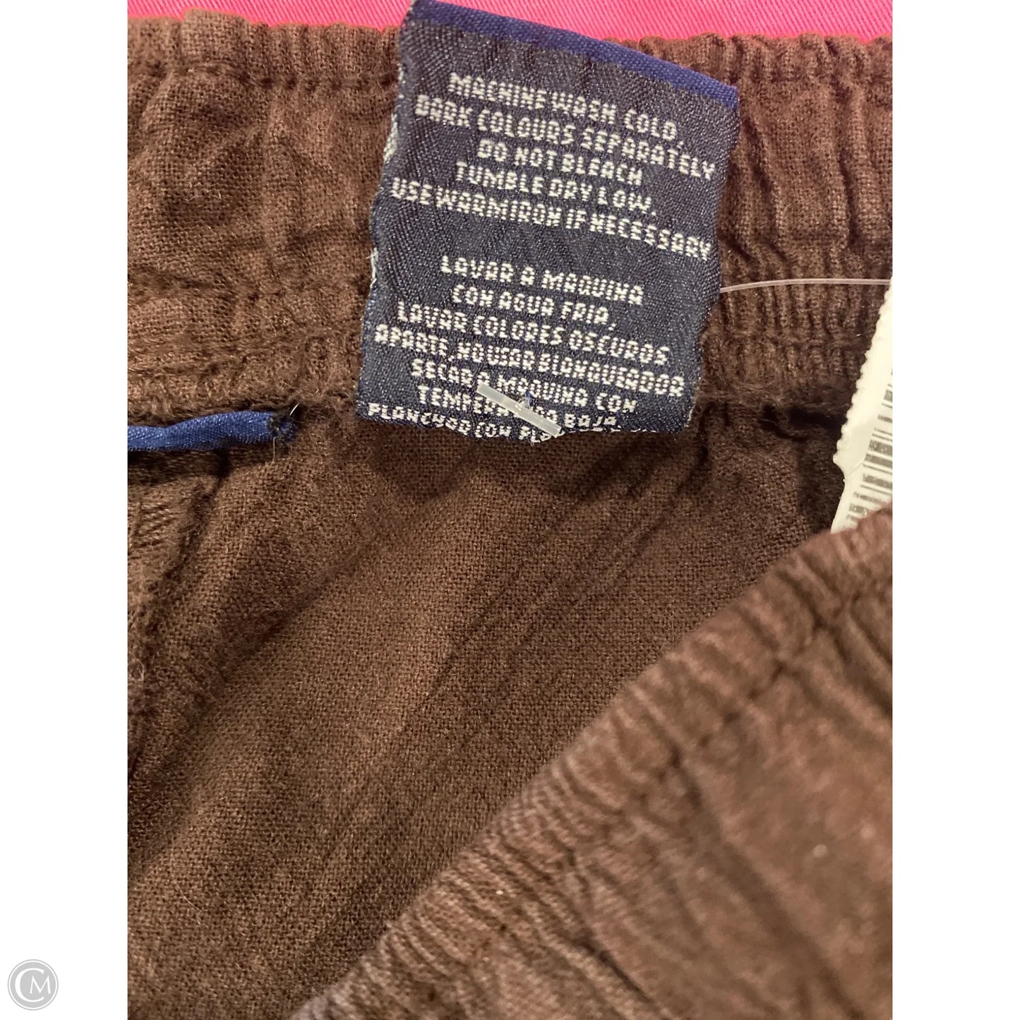 Shorts By Basic Editions In Brown, Size: M