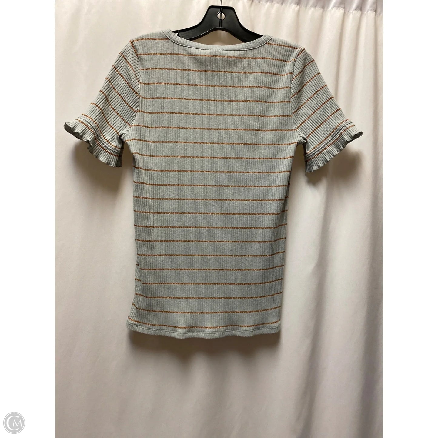 Top Short Sleeve By J. Crew In Blue, Size: M