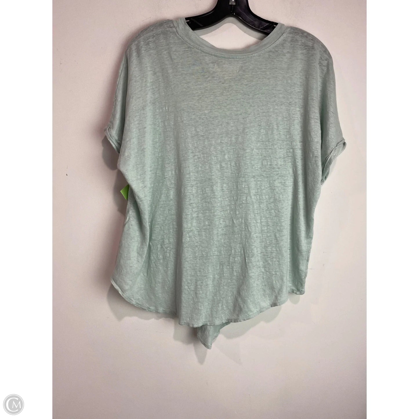 Top Short Sleeve By Lou And Grey In Green, Size: L