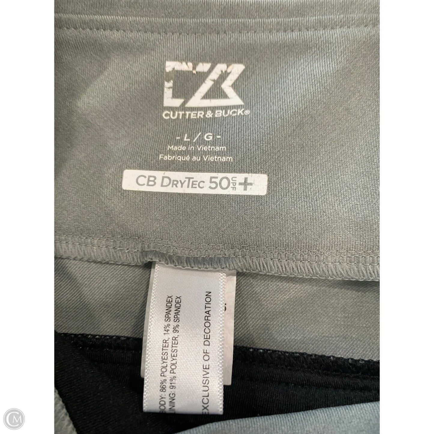 Shorts By Cutter And Buck In Grey, Size: L