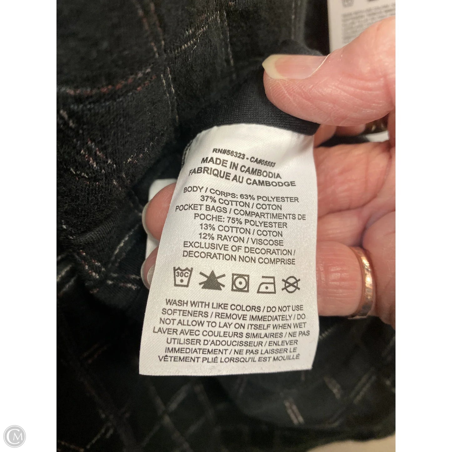 Jacket Other By Nike In Black, Size: 2x