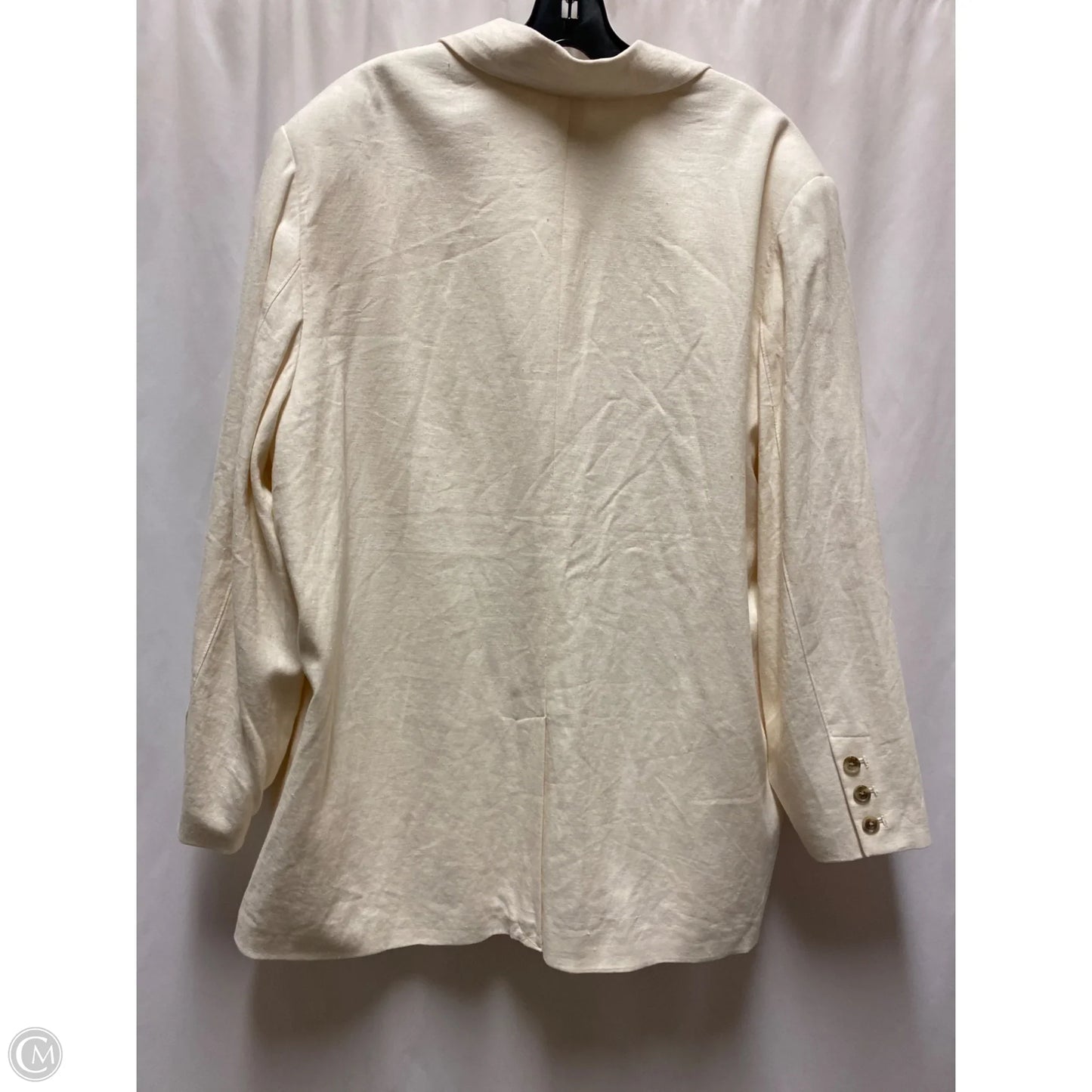 Blazer By Old Navy In Cream, Size: 2x