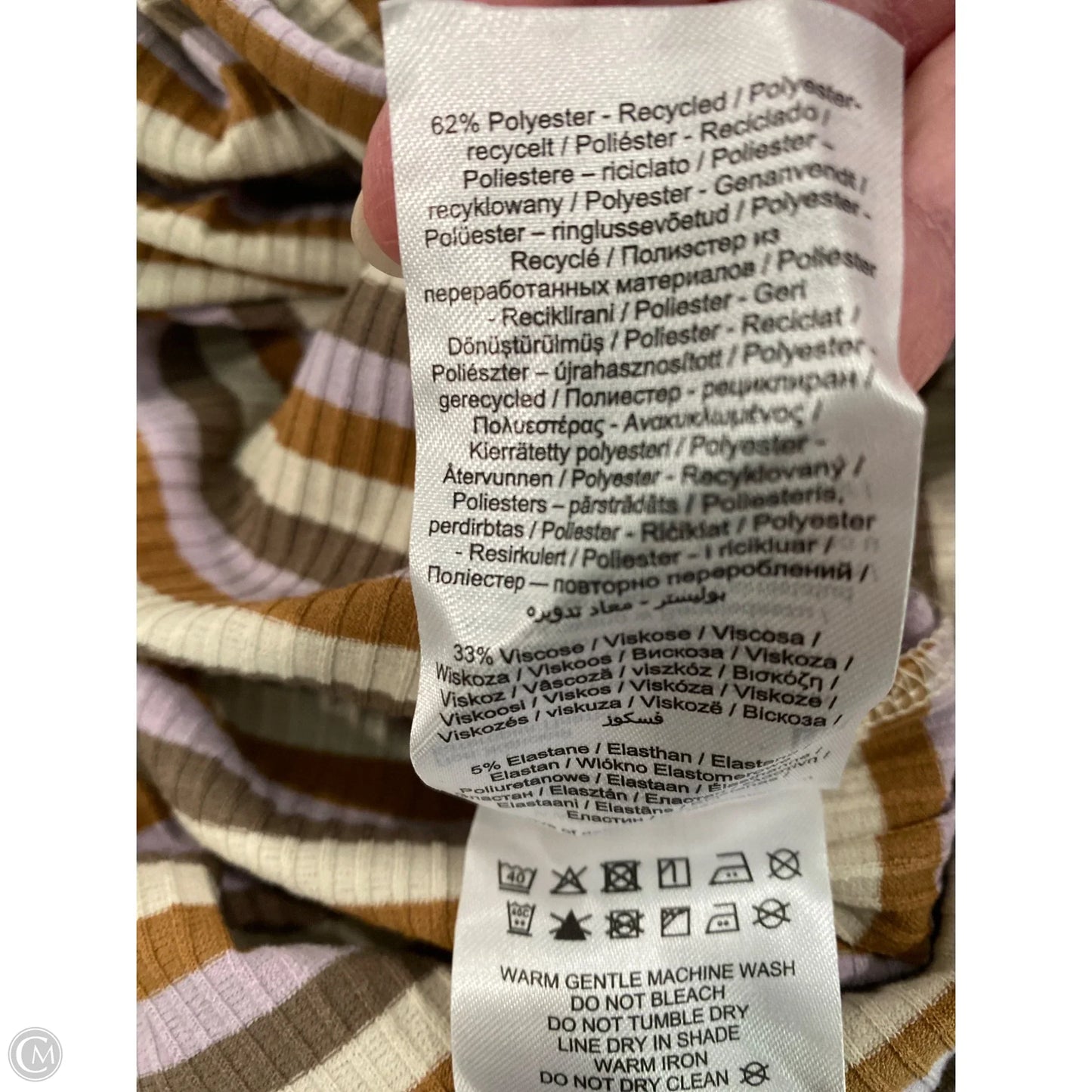 Dress Casual Midi By Vero Moda In Purple, Size: M