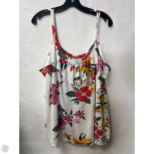 Top Sleeveless By Old Navy In Red, Size: Xxl