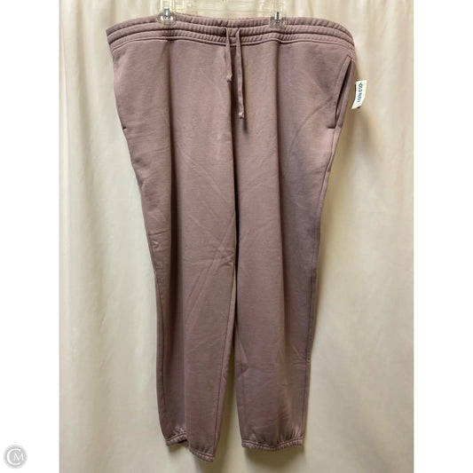 Pants Lounge By Old Navy In Purple, Size: Xxl