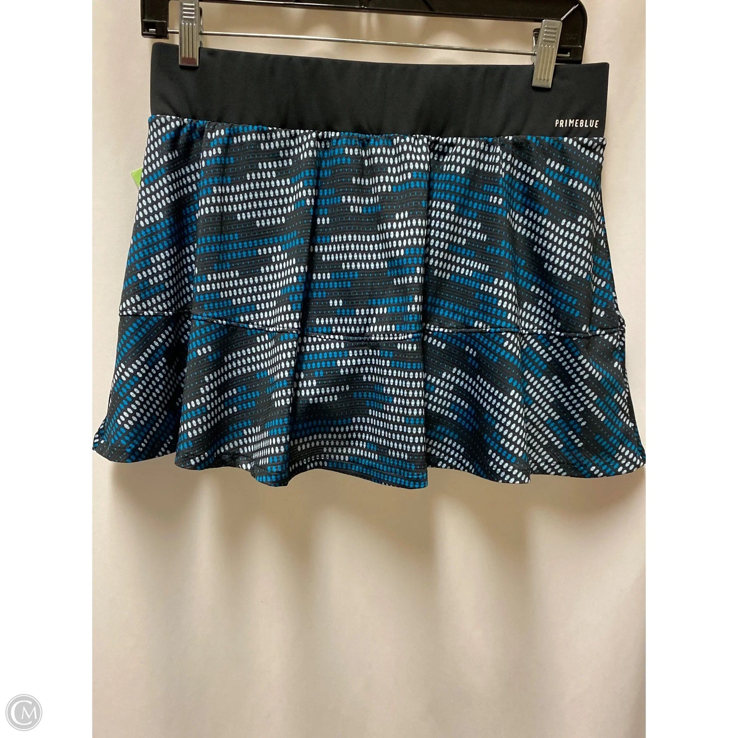Athletic Skort By Adidas In Blue, Size: M