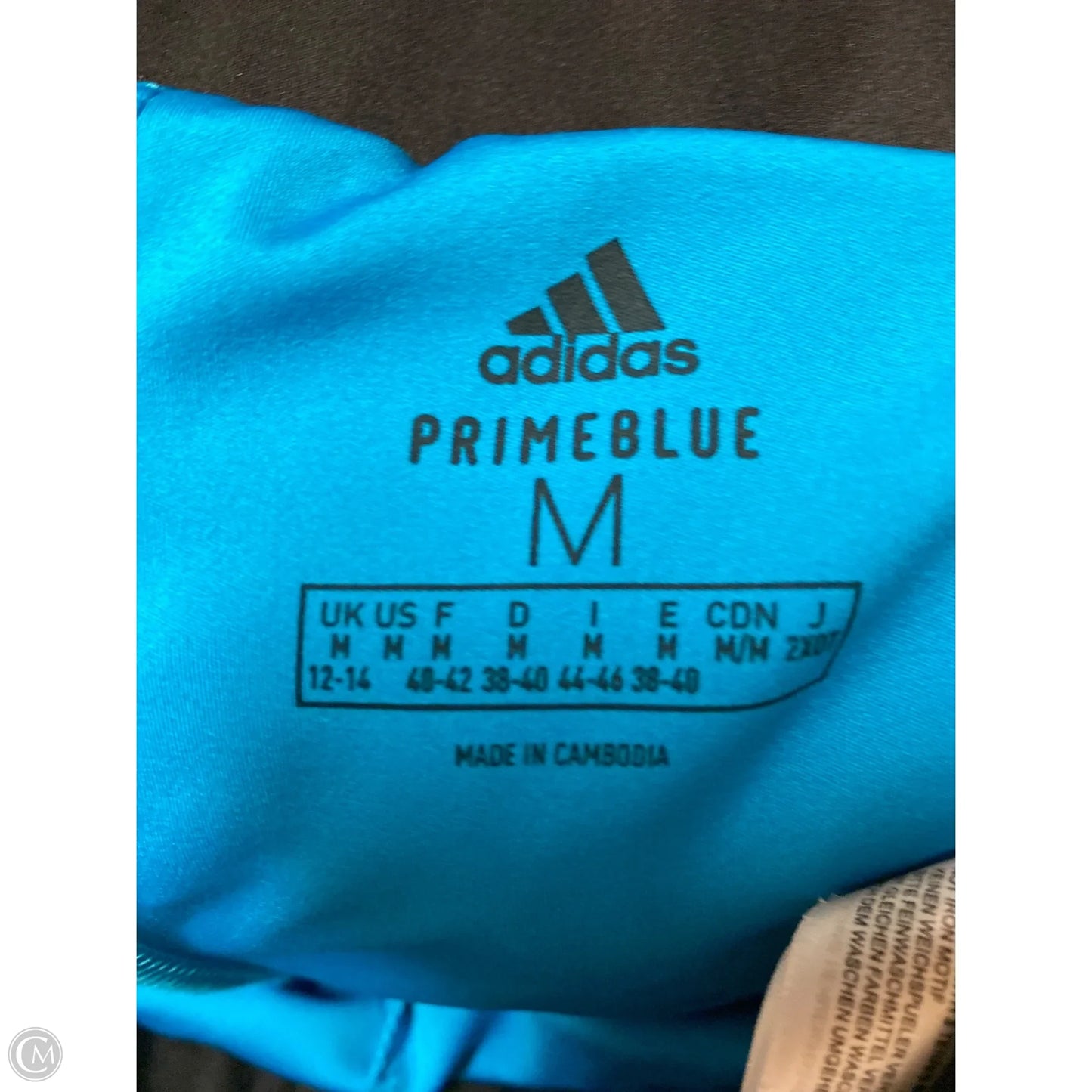 Athletic Skort By Adidas In Blue, Size: M