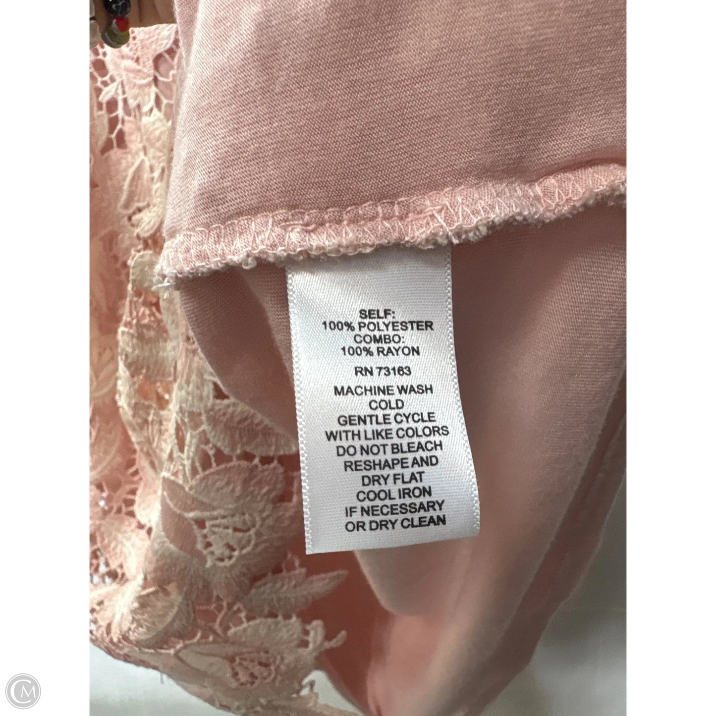 Tank Top By Cupio In Pink, Size: Xl