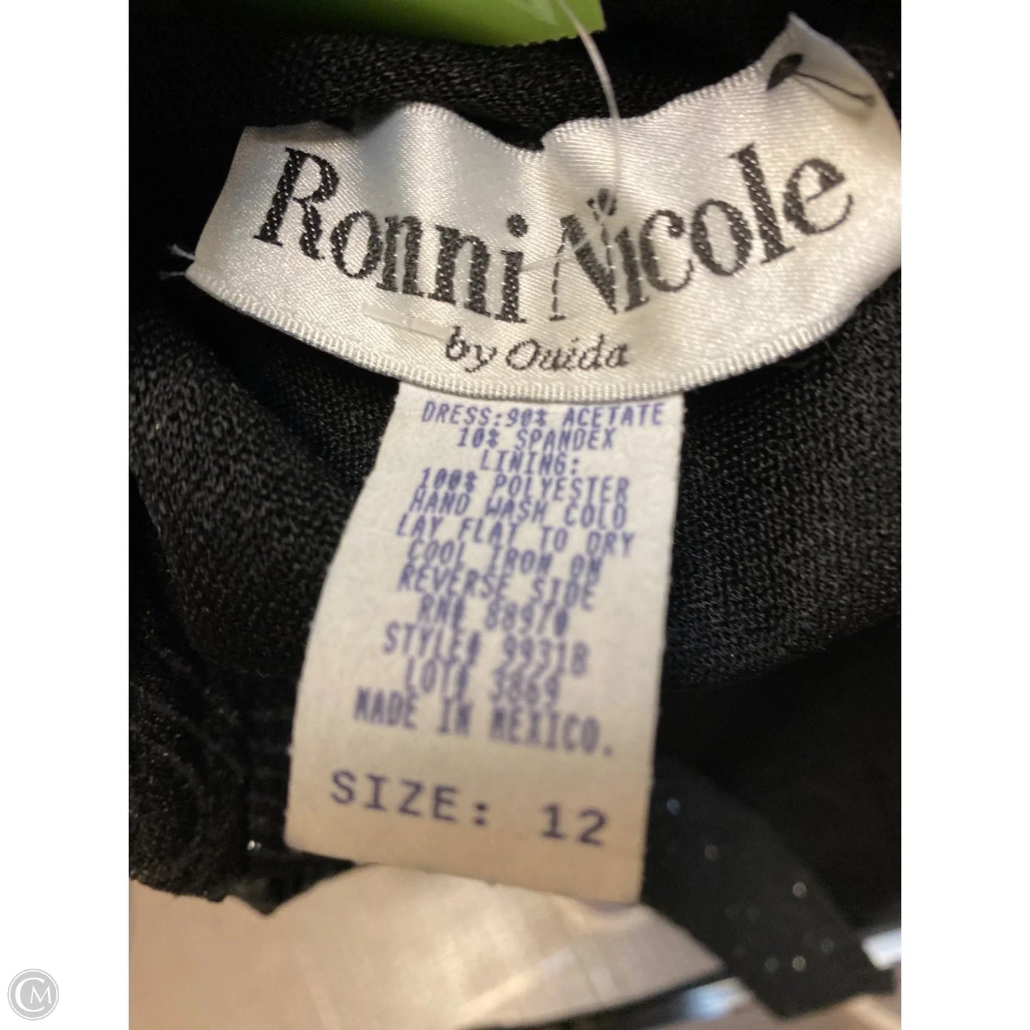 Dress Casual Maxi By Ronnie Nicole In Black, Size: L