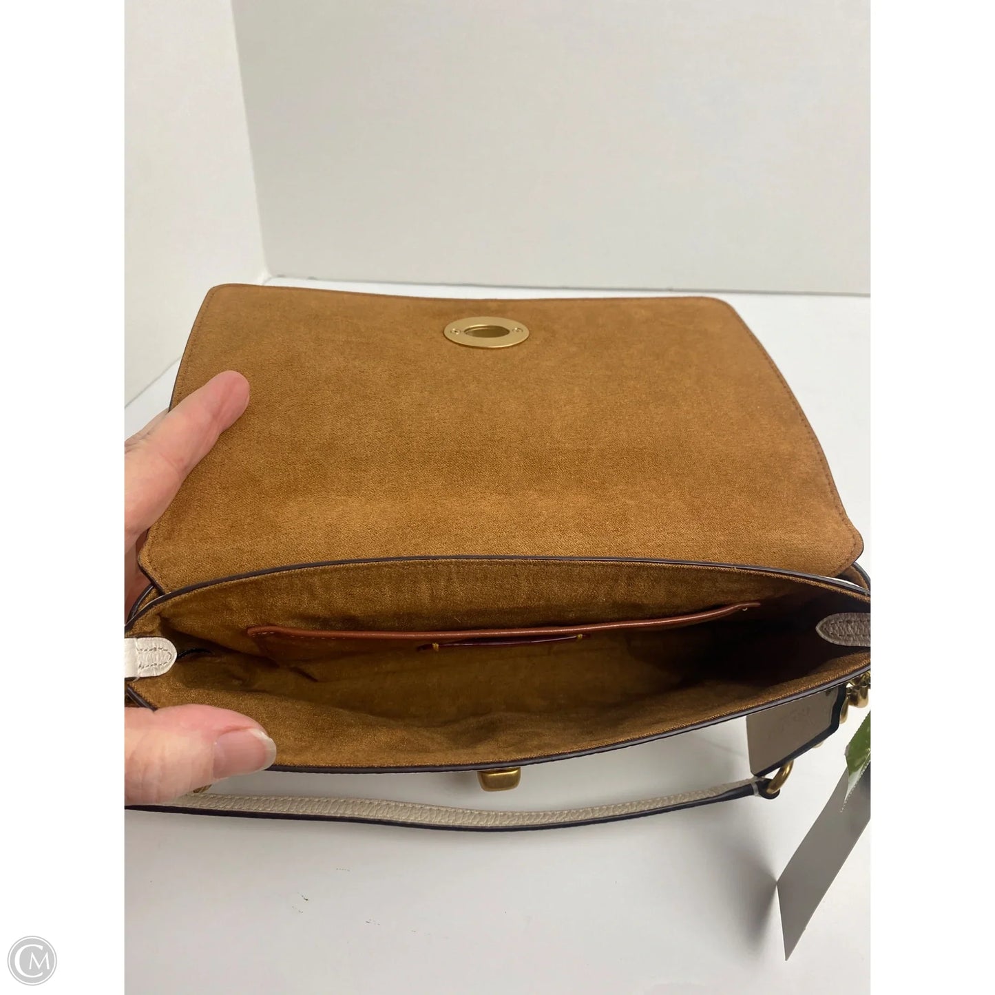 Crossbody Designer By Coach, Size: Medium