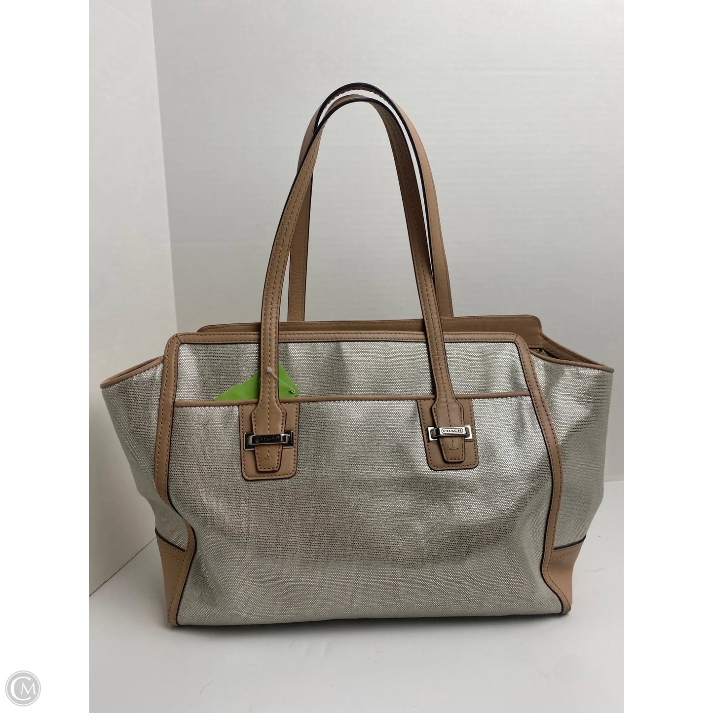 Handbag Designer By Coach, Size: Large