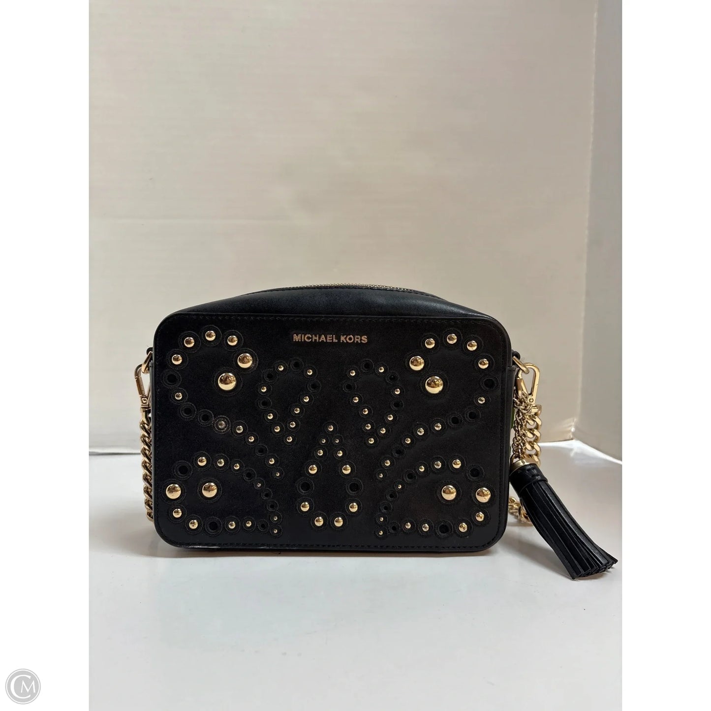 Crossbody Designer By Michael Kors, Size: Medium