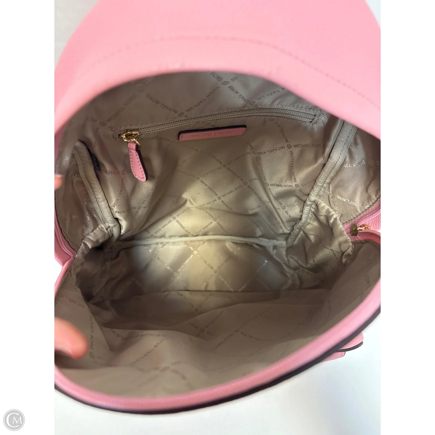 Backpack Designer By Michael Kors, Size: Large