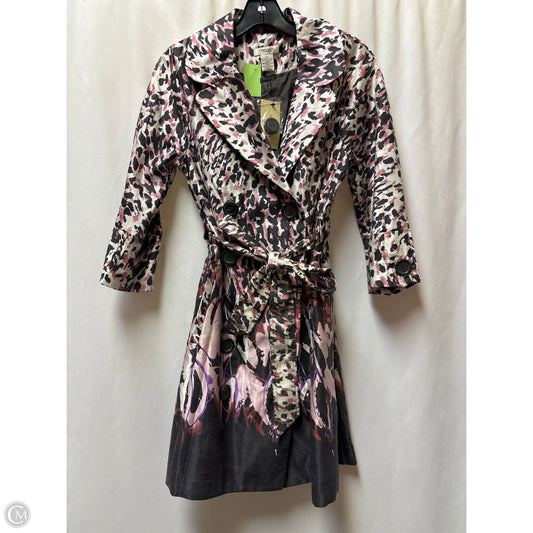Coat Peacoat By Vertigo In Pink, Size: S