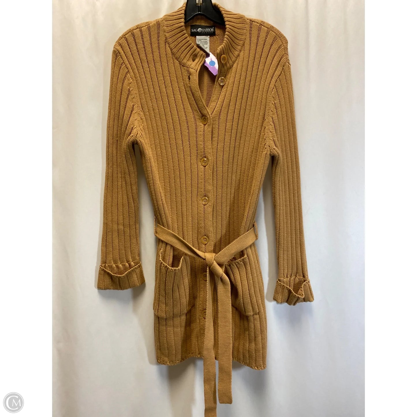 Cardigan By Sag Harbor In Brown, Size: Sp