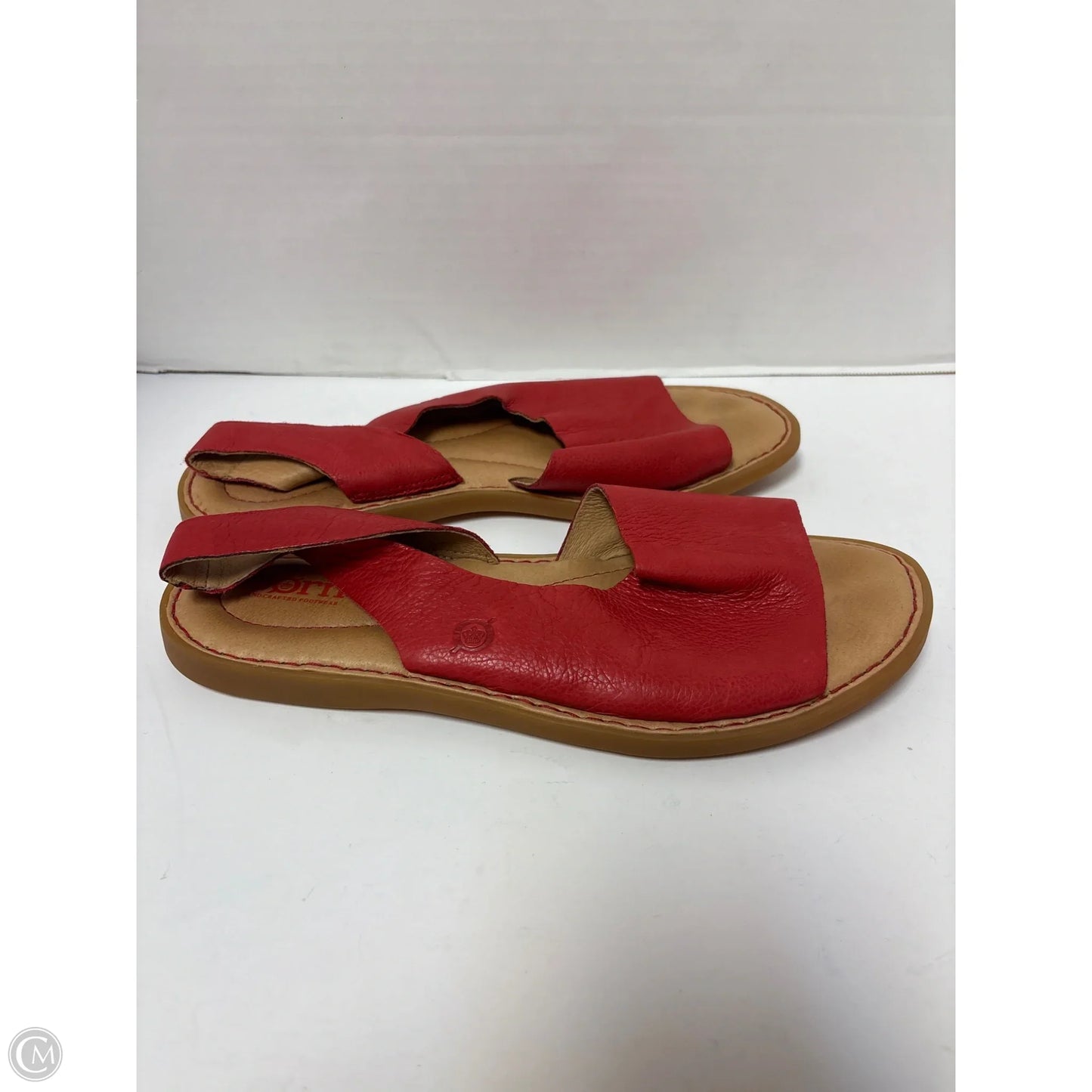 Shoes Flats By Born In Red, Size: 9